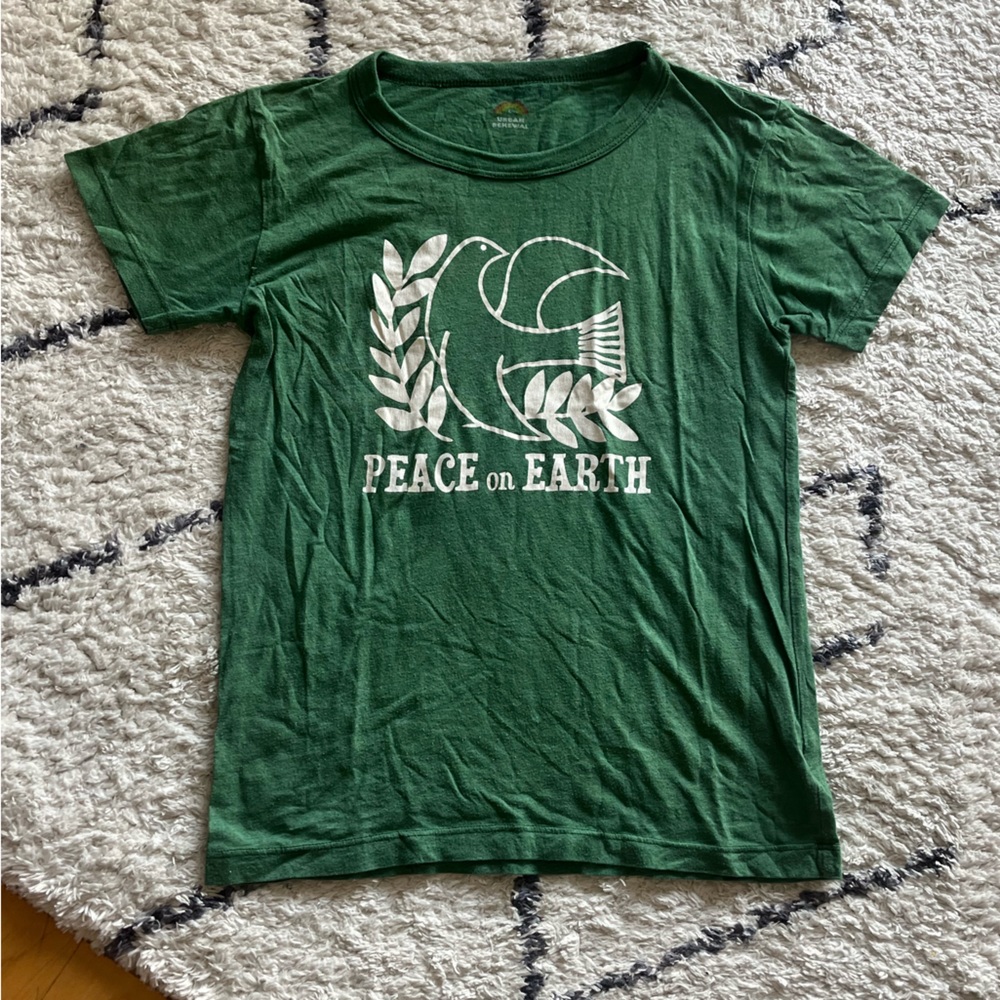 Urban Renewal green graphic tee